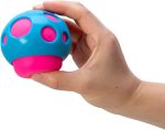 Schylling NeeDoh Shroom - The Groovy Glob! - Assorted Colors 2.7 x 2.7