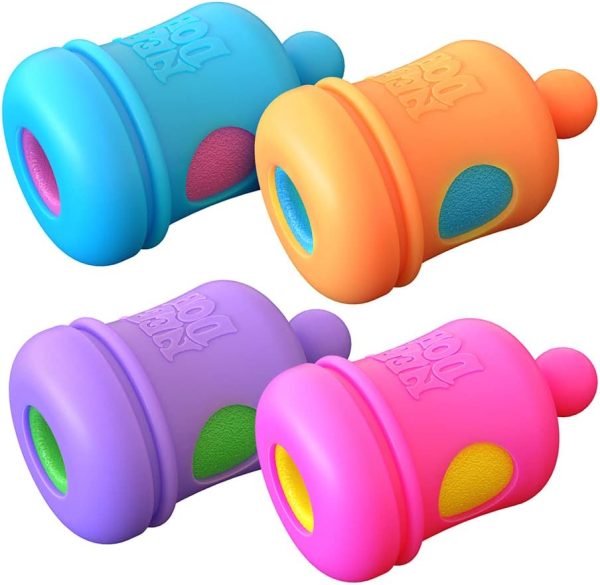 Schylling NeeDoh Booper - Sensory Fidget Toy - Assorted Colors - Ages 3 to Adult (Pack of 1)