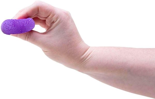 Schylling NeeDoh Teenie Fuzz Ball 4 Pack - Sensory Squeeze Toy - 1.5 in Diameter - Colors May Vary