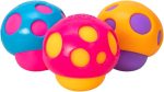 Schylling NeeDoh Shroom - The Groovy Glob! - Assorted Colors 2.7 x 2.7