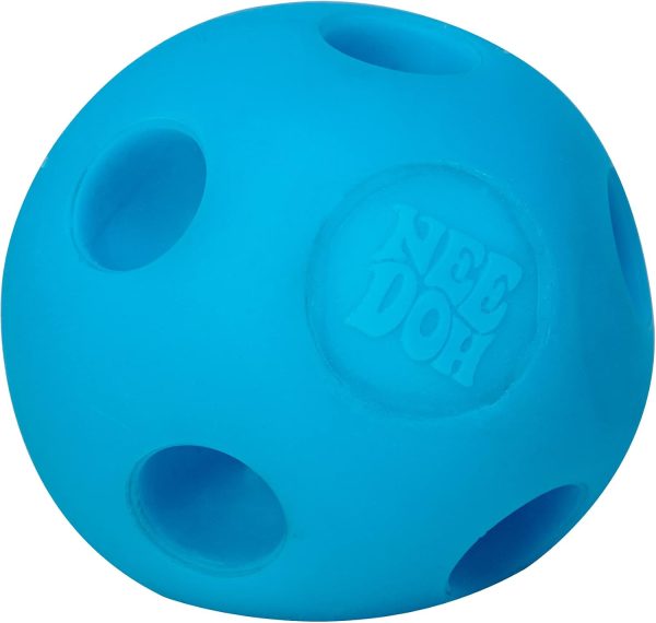 Schylling NeeDoh Happy Snappy Ball - Sensory Squeeze Toy - Air Filled Perfect Pop - 2.5 Wide - Color May Vary (Pack of 1)