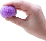 Schylling Teenie NeeDoh Fuzz Ball - 3 Teenie Squeeze Toys with a Velvet Texture and Soft Cloud Squish - 1 Balls - Color May Vary