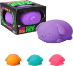 Schylling NeeDoh Funky Pups ?C Squishy Sensory Toy ?C Soft Dough Filling ?C Color May Vary; One Dog Per Pack