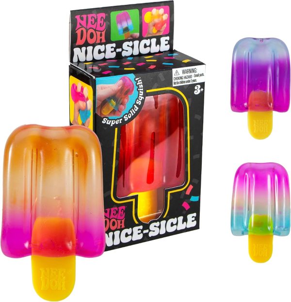 Schylling Needoh Nice-Sicle - Sensory Squeeze Toy - Colors May Vary