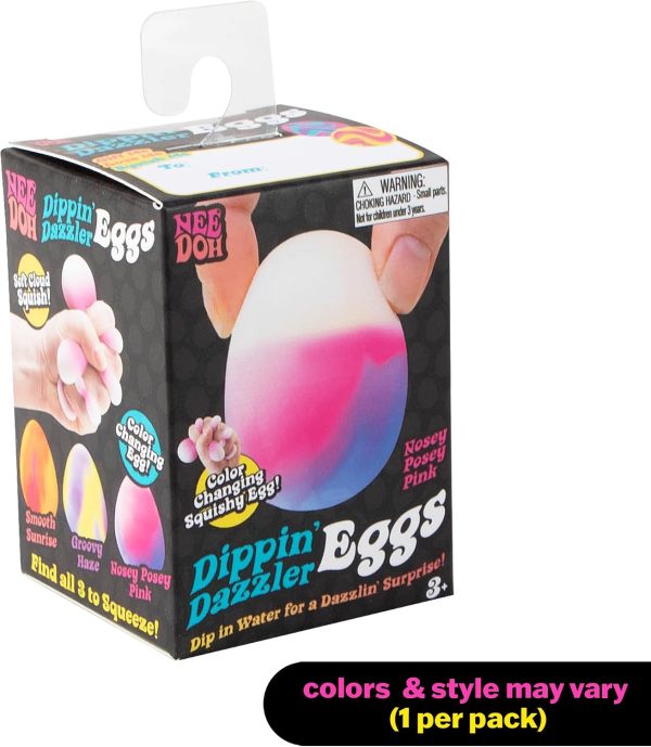 Schylling Needoh Dippin Dazzler - Sensory Squeeze Toy - Colors May Vary