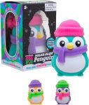 Schylling NeeDoh Polar Glow Penguin - Sensory Squeeze Toy - Assorted Colors Glow in The Dark - Ages 3+ (Pack of 1)