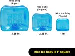 Schylling NeeDoh Nice Ice Baby 4 Pack - Sensory Squeeze Toy - 1.5 Cube - Colors May Vary