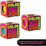 Schylling NeeDoh Color Change - Sensory Fidget Toy - Assorted Colors - Ages 3 to Adult (Pack of 1)
